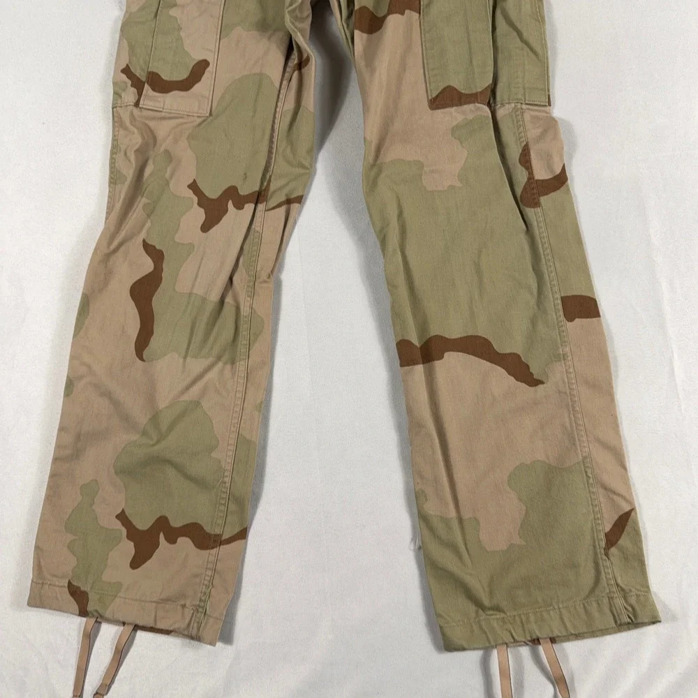 Military Desert Camouflage Combat Trousers 3 Color Cargo‎ Pants Men XS Regular